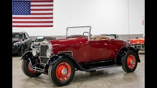 Video Thumbnail for 1929 Ford Model A