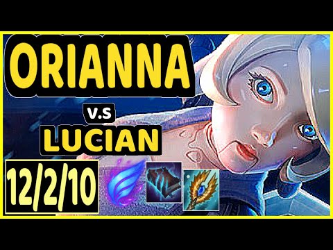 ICEBEASTO (ORIANNA) vs LUCIAN - 12/2/10 KDA MID GAMEPLAY - EUW Ranked GRANDMASTER