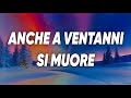 BLANCO - Anche a vent’anni si muore