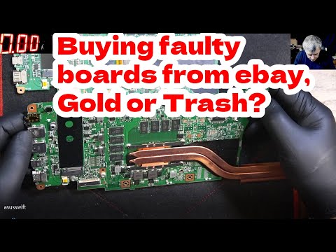 Buying Faulty Laptop Motherboards from Ebay, Worth it? Acer Swift SF315 repair
