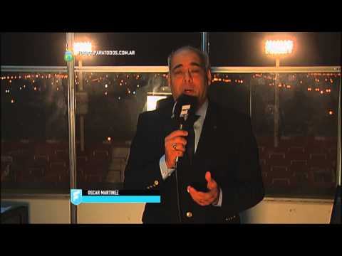 El análisis de Oscar Martínez. Unión 5 - Crucero 2. Fecha 12. Primera División 2015. FPT.