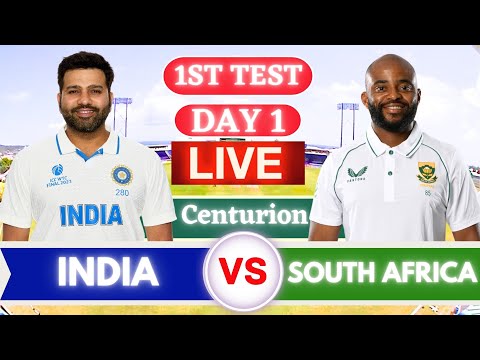 🔴Live: India vs South Africa 1st Test Match Day 1 | Live Cricket Match Today #livescore #indvssa