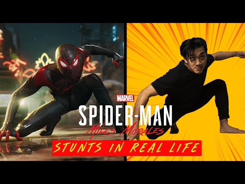 Spider-man: Miles Morales Stunts in Real Life! (Across the Spiderverse/MARVEL) 🇲🇾