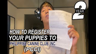 HOW TO REGISTER YOUR PUPPIES TO PCCI  AND HOW MUCH WILL IT COST | PCCI LITTER REGISTRATION | PCCI
