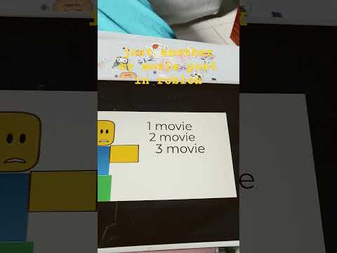 uhm just made a movie #roblox #mymovie #noob