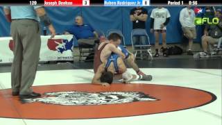 Junior 120 - Joseph Deehan (New Jersey) vs. Ruben Rodriquez Jr (Indiana)