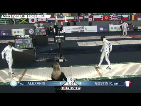 Rio 2015 ME GP T64 19 green Alexanin D KAZ vs Gustin R FRA