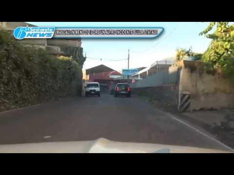 MASCALI STAMATTINA NUOVO INCIDENTE A CARRABBA TG DELLO JONIO 10 06 2016