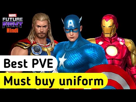 best pve uniform for black friday sale | best pve character mff | marvel future fight