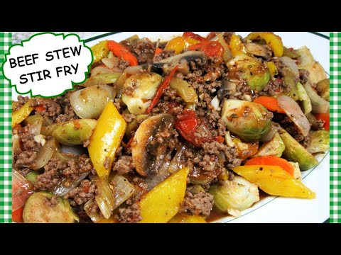 Beef Stew Stir Fry Recipe ~ ALL The Flavor of Beef...