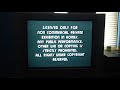 Opening To The Country Girl 1983 VHS