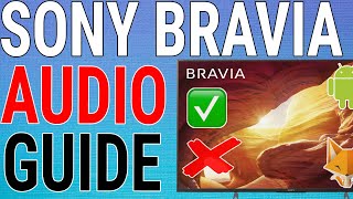 Sony Bravia TV - Enable & Disable Audio Descriptions