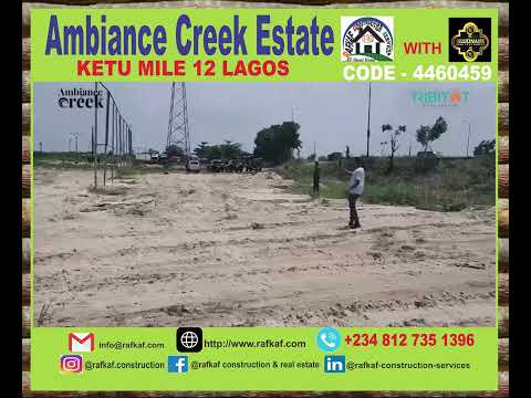 Land For Sale Mile 12 Market, Alausa Secretariat, Ketu, Ikorodu Express Rd Mile 12 Kosofe/Ikosi Lagos
