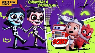 Download lagu Chumbala Skeletons Dance! Happy Halloween!  - Nursery Rhymes & Kids Songs by #appMink Kids Song mp3 Download lagu Chumbala Skeletons Dance! Happy Halloween!  - Nursery Rhymes & Kids Songs by #appMink Kids Song mp3