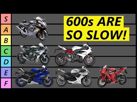 The Fastest Motorcycle Tier List ("S" Will Shock You)