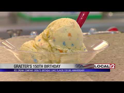 Graeter's celebrates 150th birthday with new ice cream flavor