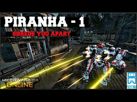 MechWarrior Online - Piranha 1 - Light Machine Guns and Heavy Lasers