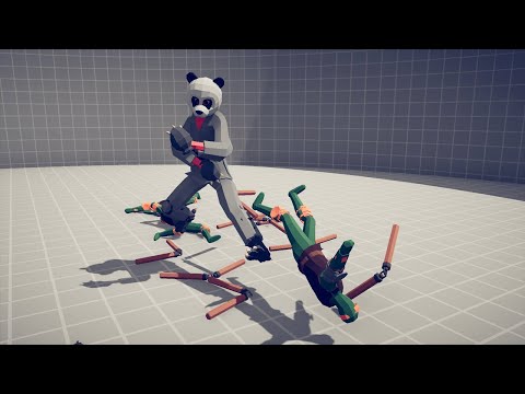BOXING | PANDA TAEKWONDO 1 vs 5 UNITS - TABS - Totally Accurate Battle Simulator