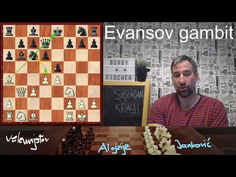 Kako iznenaditi protivnika? Evansov gambit!