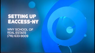 EaccessNY Setting Up An Account
