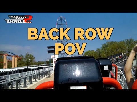 Top Thrill 2 POV Back Row- First ride reactions! Insane! Cedar Point