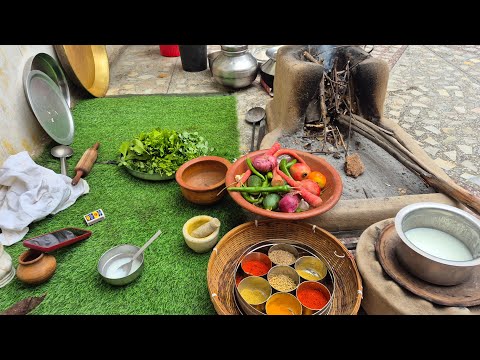 chulhe ka khana #villagelife