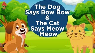 The Dog Says Bow Bow | Nursery Rhymes Songs for Childrens | Rhymes For Kids | Amulya Kids