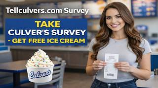 Tellculvers.com Survey | Take Culver's Survey - Get Free Ice Cream