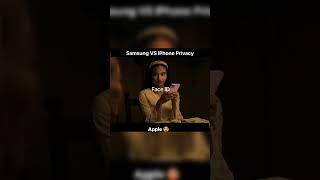 Sumsung privacy vs apple privacy 🔏 #s26ultra #automobile #samsung #apple