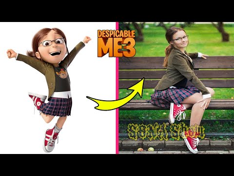Despicable Me 3 Characters IN REAL LIFE 👉@SONA Show