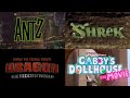 Dreamworks Animation Title Cards 1998 2025 Including GD TM