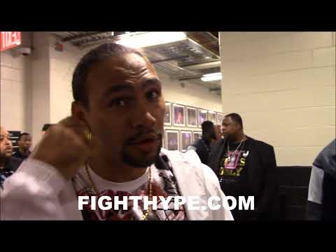 KEITH THURMAN REACTS TO JERMELL CHARLO'S KNOCKOUT OF ERICKSON LUBIN; CREDITS SPENCE SPARRING