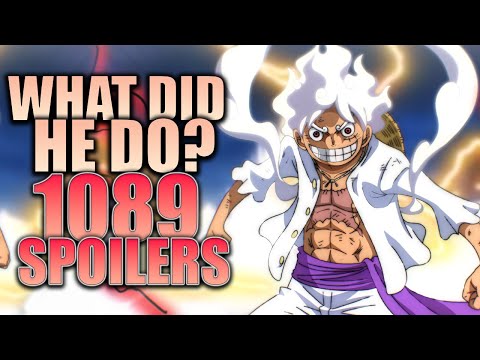 We Find out Why Luffy Did That / One Piece Chapter 1089 Spoilers