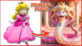 🍄 SUPER QUIZ MARIO GALAXY 🧱⭐ SE FOSSEM SERPENTES 🐍 Mario, Yoshi, Peach, Bowser🎮 🔊 #dinoquiztopia