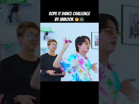 Rope It dance challenge by JinKook 🤠🔊 #seokjin #jungkook #jinkook #kookjin #ropeit