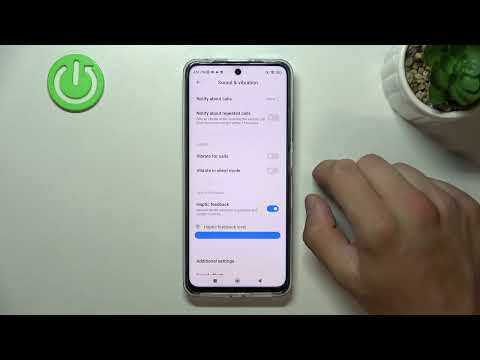 POCO X4 GT - How To Change Vibration Intensity