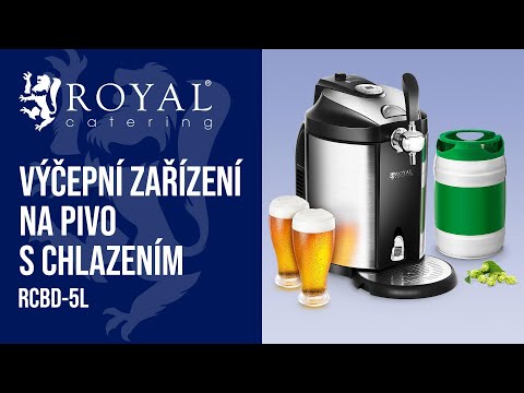 video - Výčepní zařízení na pivo s chlazením