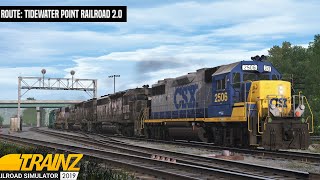 Trainz Railroad Simulator 2019: Tidewater Point 2019 - Old Grain Terminal Session EPIC FAIL