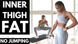 Inner Thigh Workout ➡ HOW TO LOSE FAT (NO JUMPING)