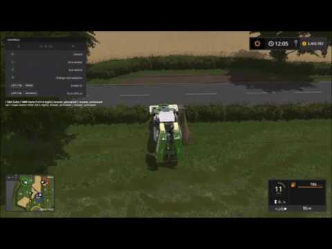 farming simulator 2017|H&H Contracting mowing and raking time lapse