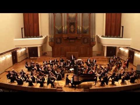 J. Brahms. Piano concerto No.1 (Arseniy Gusev, Mikhail Mosenkov)