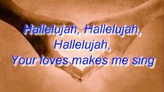Brenton Brown- Hallelujah (Your Love is Amazing) (lyrics)