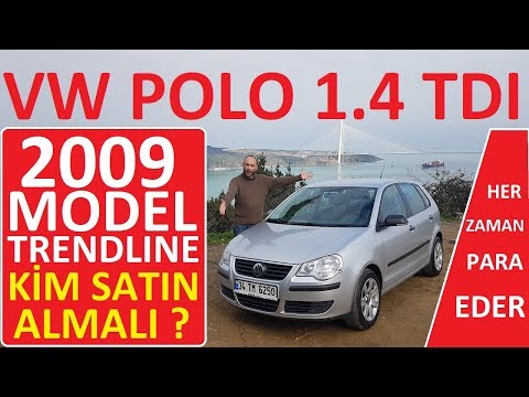VW POLO 1.4 TDI TRENDLINE (2009) NASIL BİR ARABA? ALINIR MI? İNCELEME