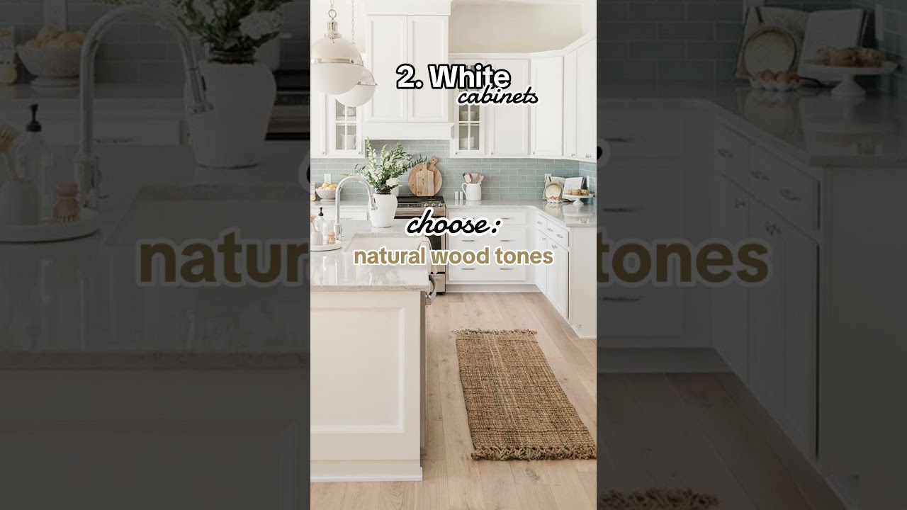 How to Choose Your Flooring Based on Your Cabinet Color!