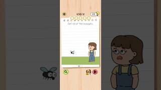 Brain Test 5 Level 52: Get rid of the mosquito Walkthrough