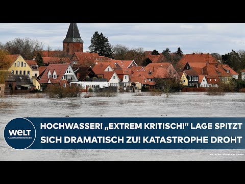 Video Thumbnail: HOCHWASSER IN DEUTSCHLAND: "Extrem kritisch!" Lage spitzt sich dramatisch zu! Nun droht Katastrophe