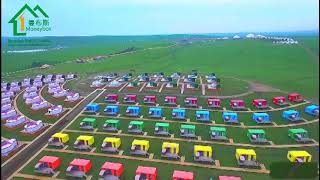 Container house on the Prairie