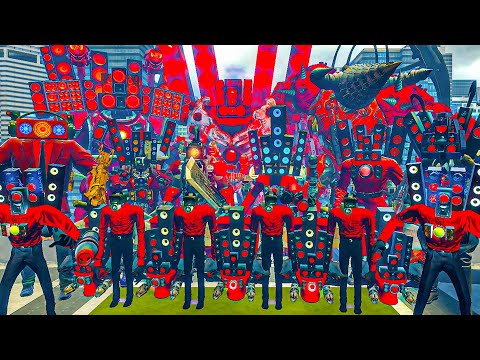 ALL SIZE SPEAKERMAN TITAN VS SKIBIDI TOILET BOSSES 1-79, ASTRO GMAN 5.0 VS ULTRA SPEAKER BOSS