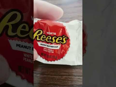 WHITE REESE'S PEANUT BUTTER CUP #SHORTS