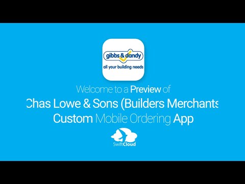 Chas Lowe & Sons (Builders Merchants) Limited - Mobile App Preview - CHA517W